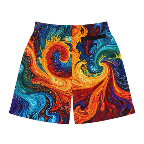Swirl - "Aquaflame" Jogger Shorts